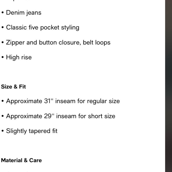 NWT, Gloria Vanderbilt Amanda Jeans, size 16 Short, original unopened packaging - Picture 6 of 6